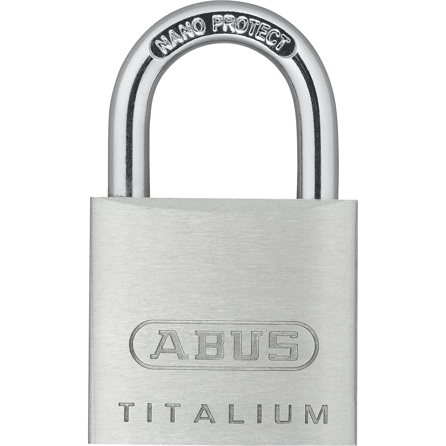 Cylinder padlock, 64TI/30 lock tag, pack of 12, silver.