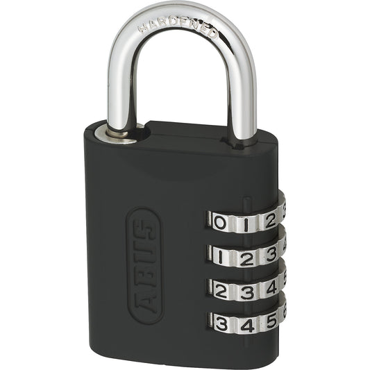 Combination lock, 158KC/45 AP050, pack of 12, black.