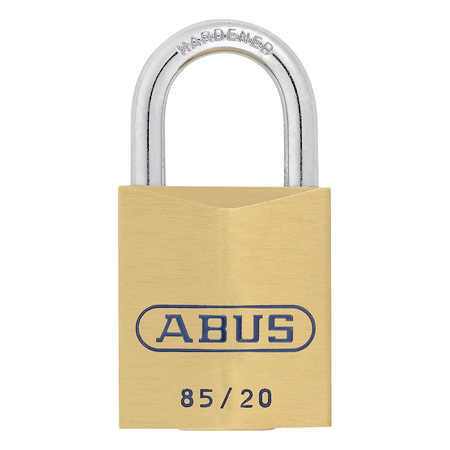 Padlock, 85/20 lock tag, pack of 6, brass.