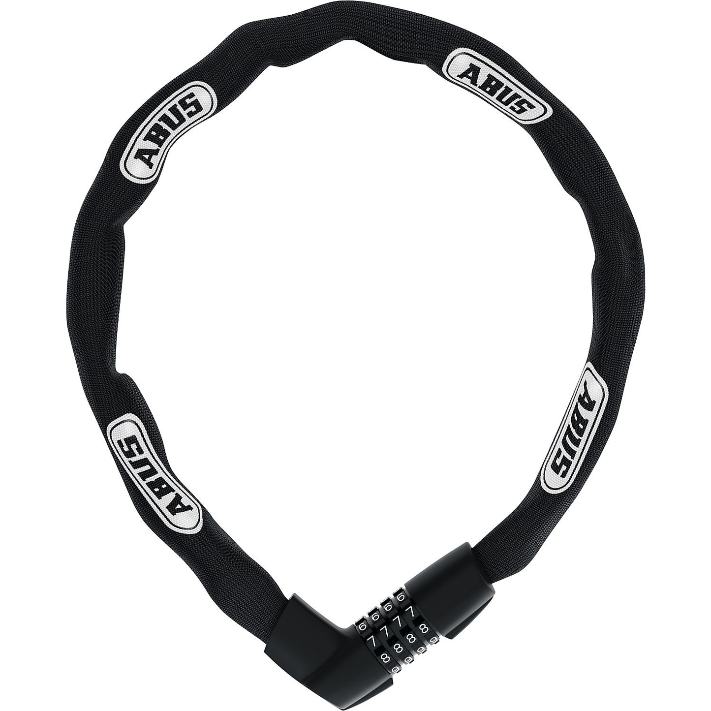 Bike lock, 1385/110, pack of 2, black.