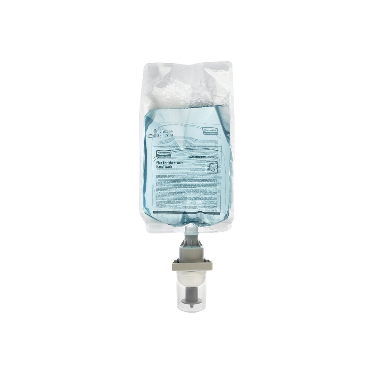 Foam soap lotion, pack of 3 pouches of 1300 ml, refill pouch with pump.
