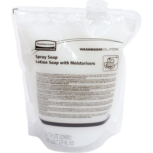 Liquid hand soap and lotion, pack of 12 x 400 ml, moisturising.