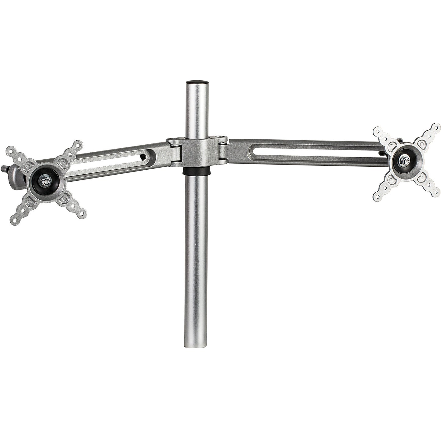 Lotus™ monitor arm, double arm for 2 monitors, silver.