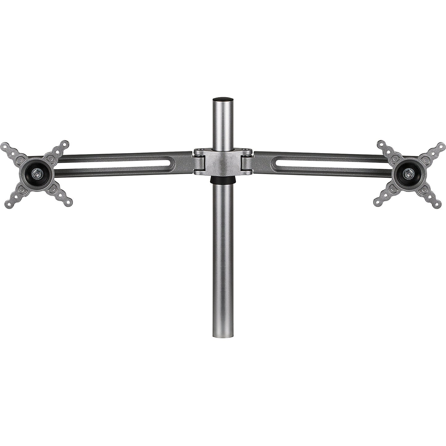 Lotus™ monitor arm, double arm for 2 monitors, silver.