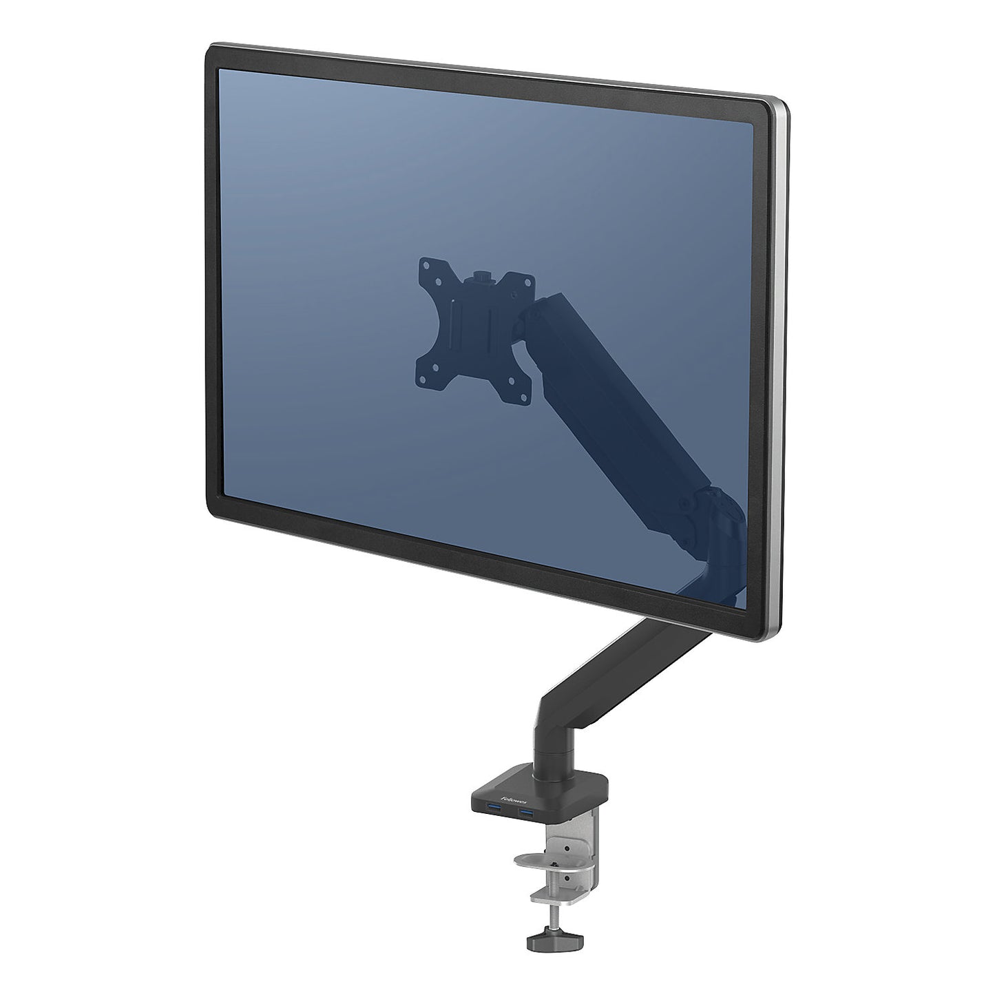 PLATINUM SERIES monitor arm, single arm for 1 monitor, black.