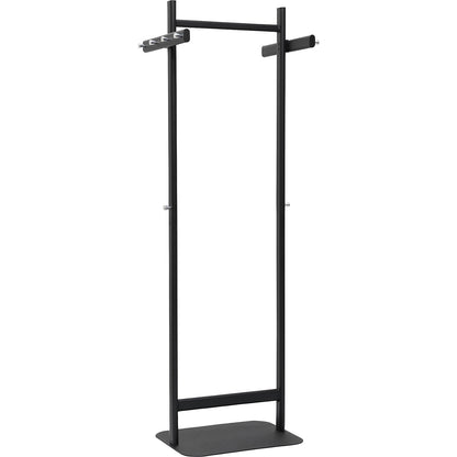 MAULsalsa coat stand, height 1720 mm, 10 hooks, matt black.