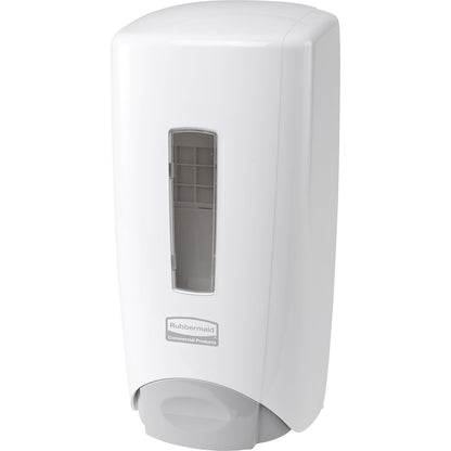 FLEX™ soap dispenser, filling quantity 1.3 l, white plastic.