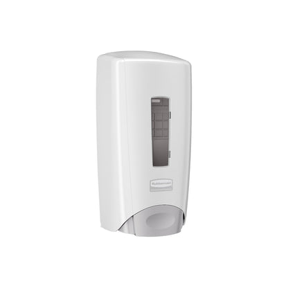 FLEX™ soap dispenser, filling quantity 1.3 l, white plastic.