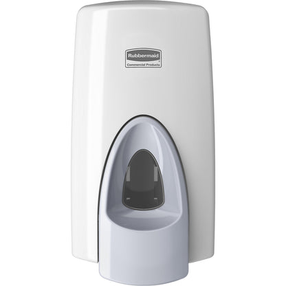 Foaming soap dispenser, filling quantity 0.8 l, plastic, white.