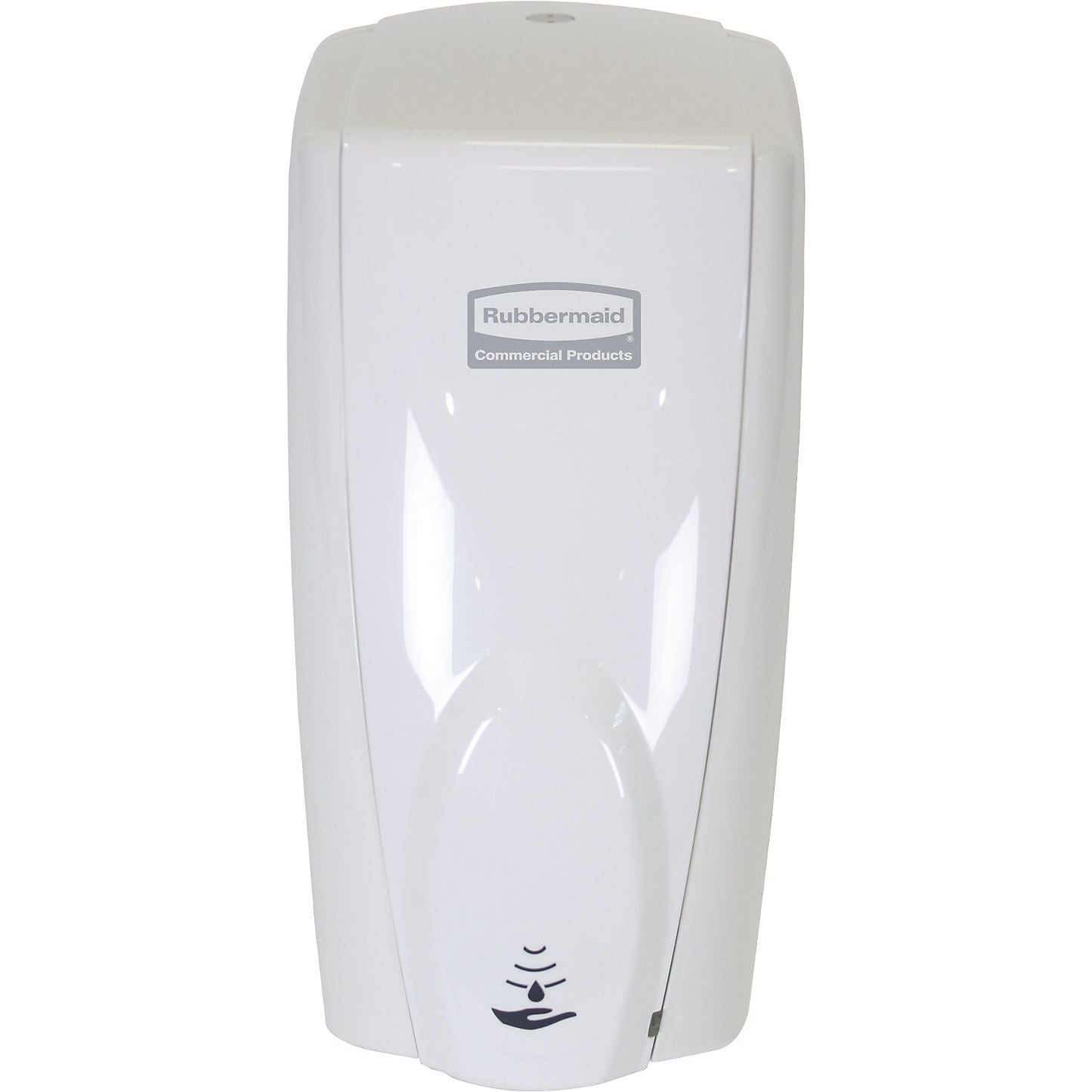 NO-TOUCH soap/disinfectant dispenser, filling quantity 1.1 l, plastic, white.
