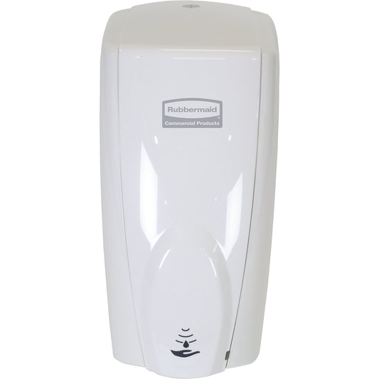 NO-TOUCH soap/disinfectant dispenser, filling quantity 1.1 l, plastic, white.