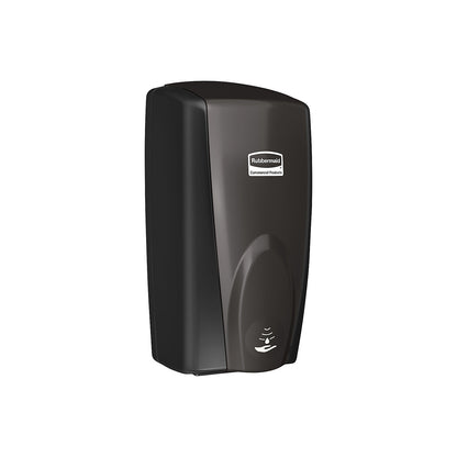 NO-TOUCH soap/disinfectant dispenser, filling quantity 1.1 l, plastic, black-pearl black.
