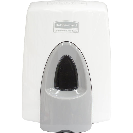 Foam dispenser for toilet seat cleaner, filling quantity 400 ml, plastic, white.