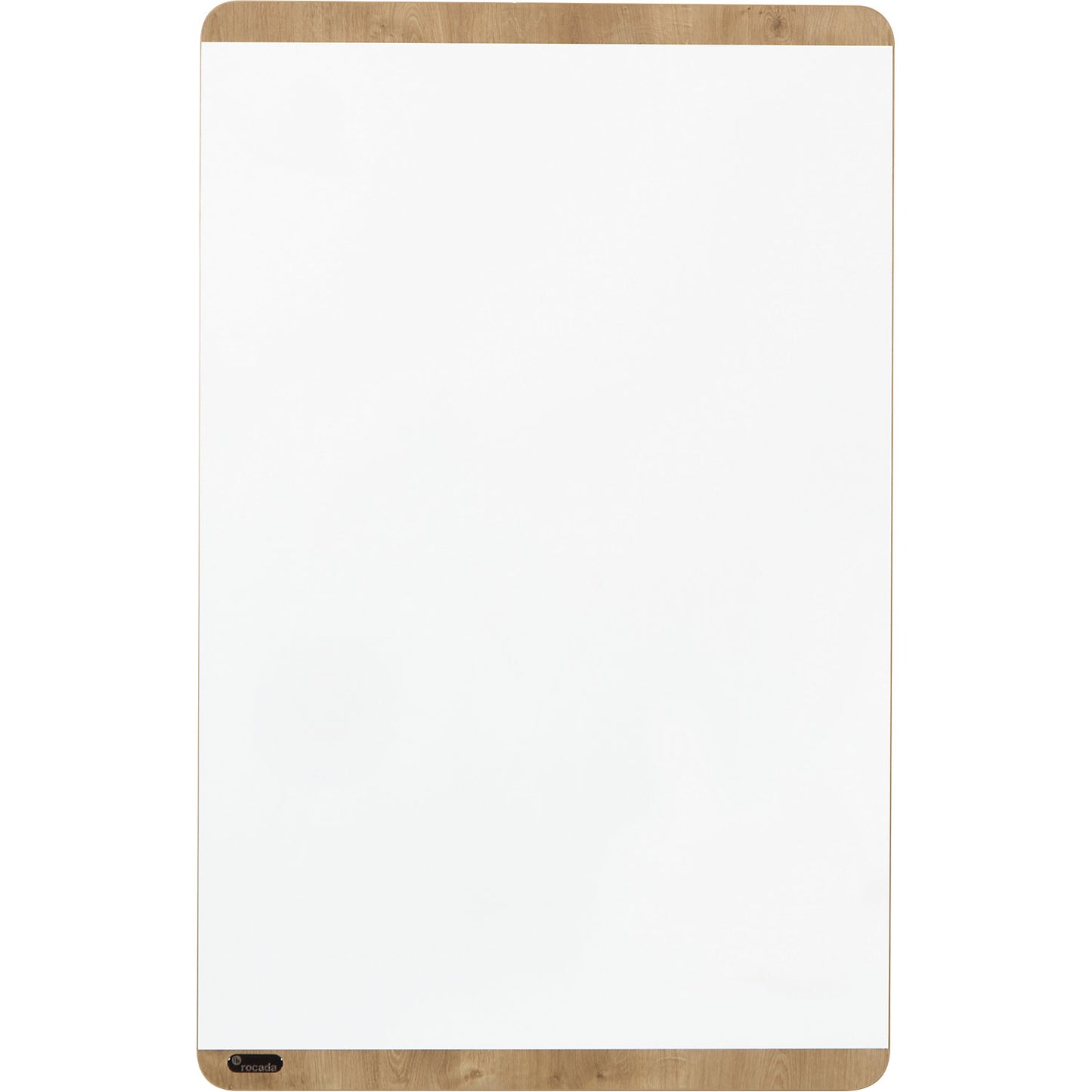 NATURAL whiteboard, frame in wood finish, board white, WxH 750 x 1150 mm.