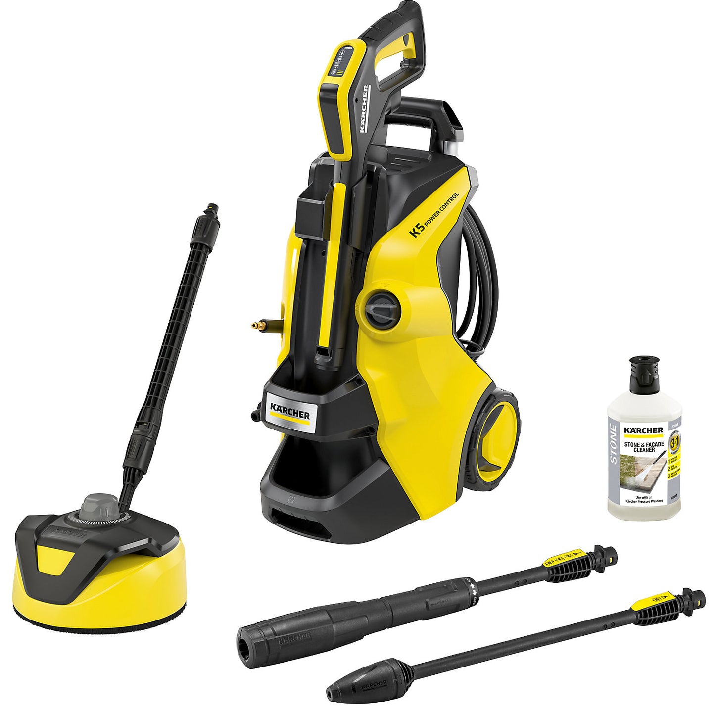 K5 Power Control high pressure cleaner, incl. Home Kit and surface cleaner, pump rate 500 l/h.