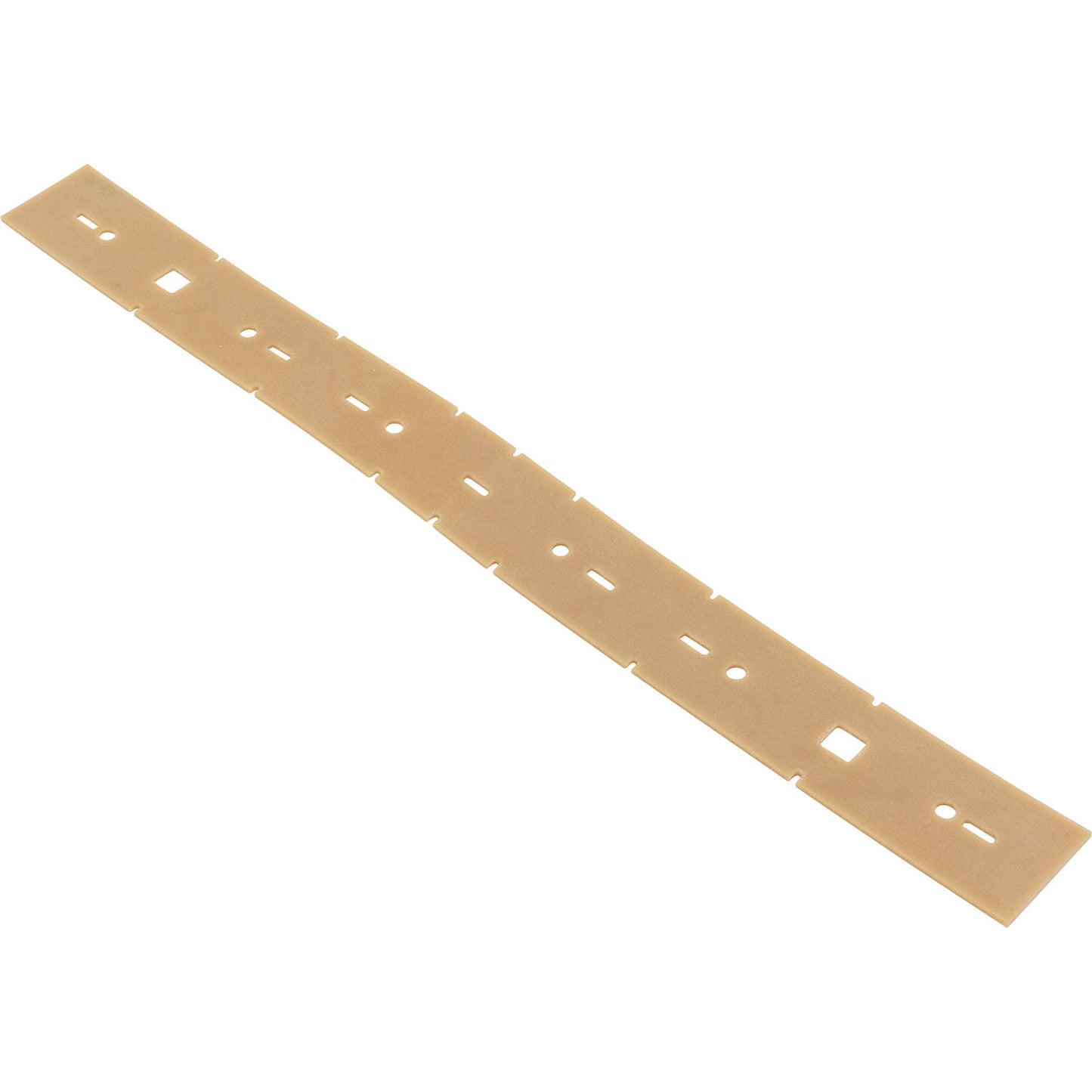 Rubber lip, for TORANA floor scrubber, front.