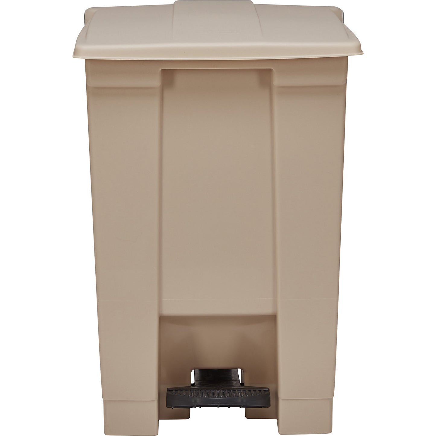 Foot pedal bin, industry, made of polyethylene, capacity 45 l, beige.