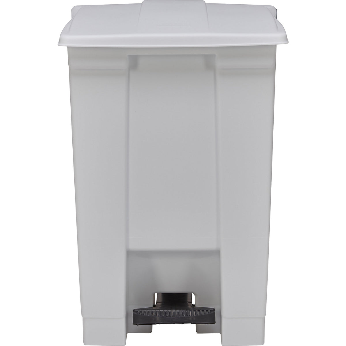 Foot pedal bin, industry, made of polyethylene, capacity 45 l, white.