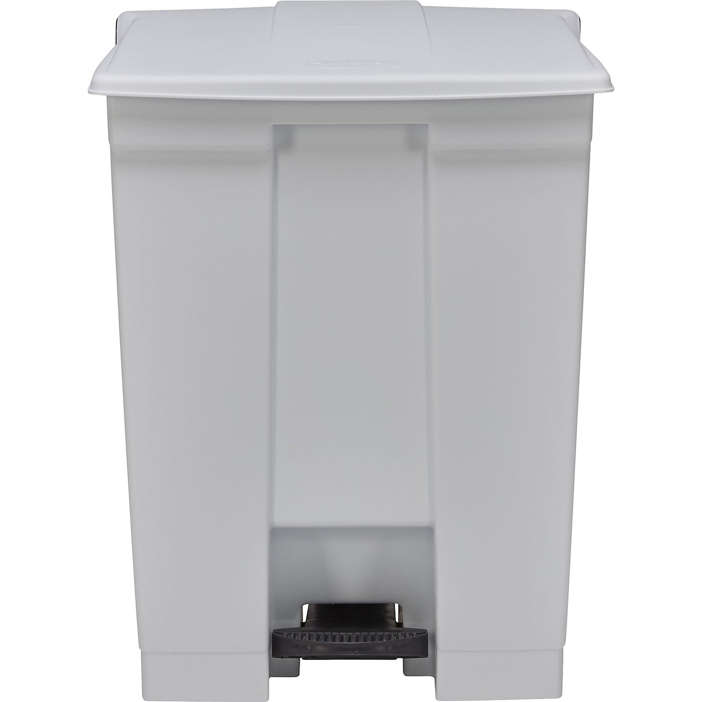 Foot pedal bin, industry, made of polyethylene, capacity 68 l, white.