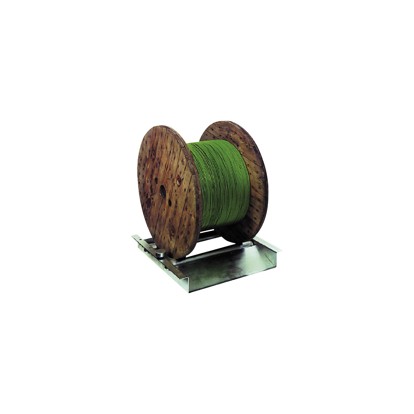 Manual drum unwinder, TROMBOI 800, max. drum width 580 mm.
