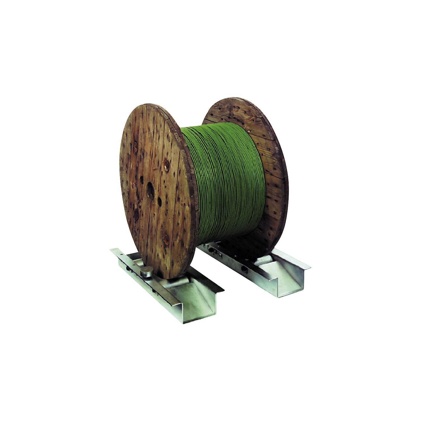 Manual drum unwinder, TROMBOI 1400, variable drum width.