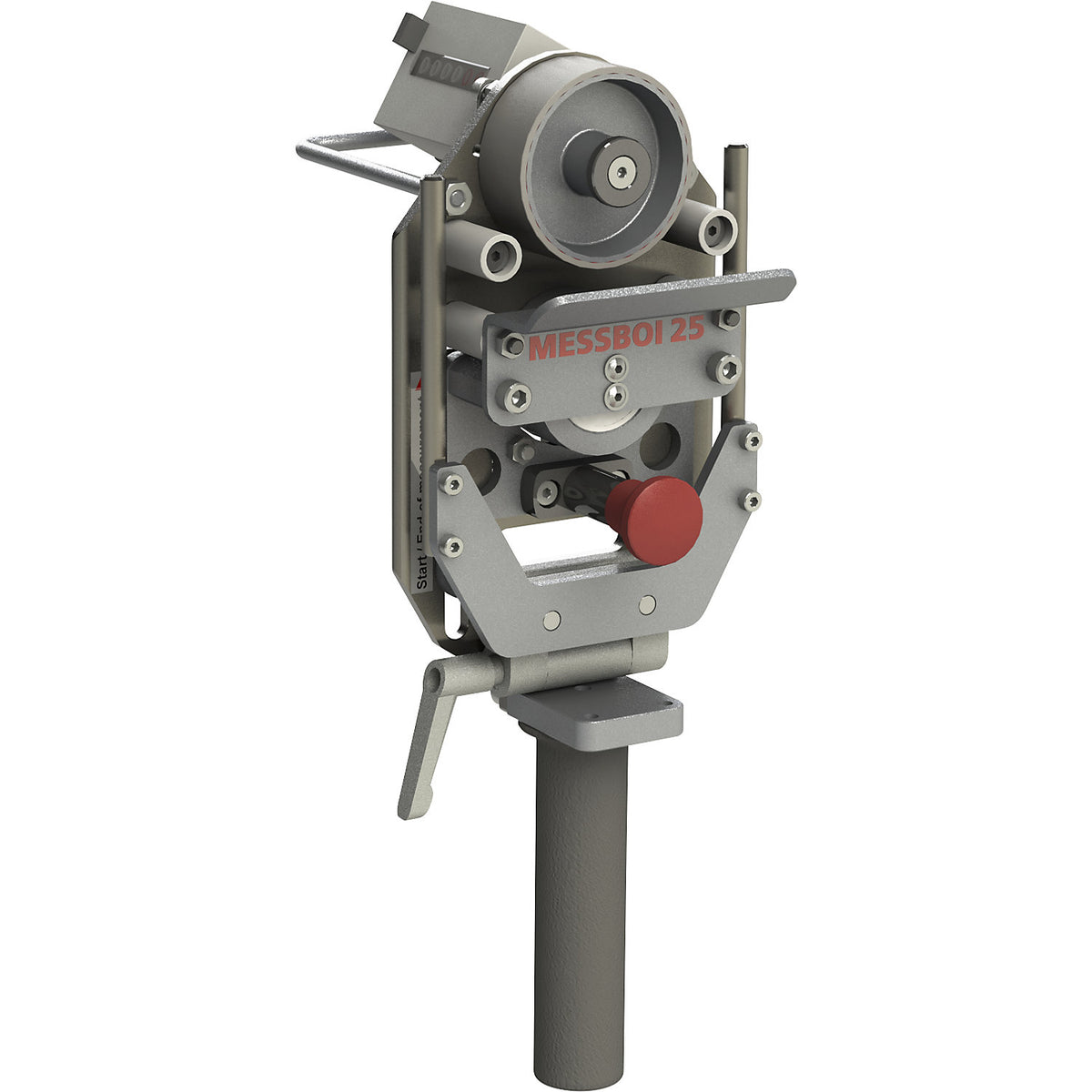 Cable metering unit, for cable material Ø 2 - 25 mm, measuring range up to 10000 m.