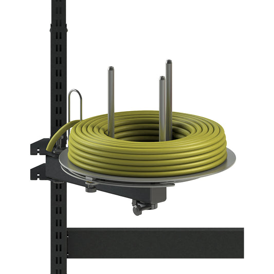 Unwinding/storage system, for 1 cable ring, left, min. outside ring Ø 470 mm.