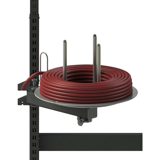 Unwinding/storage system, for 1 cable ring, right, min. outside ring Ø 470 mm.