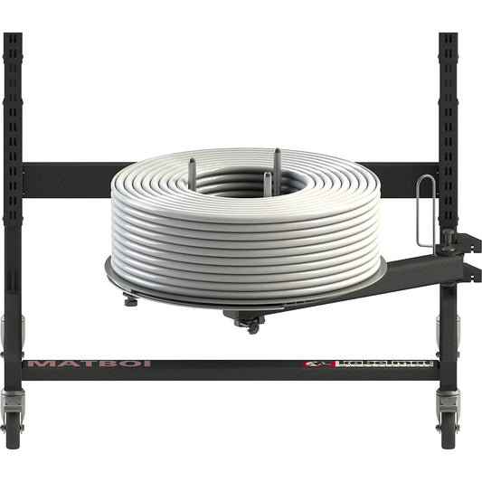 Unwinding/storage system, for 1 cable ring, right, min. outside ring Ø 640 mm.