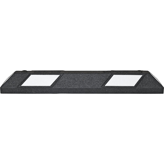Park-AID® wheel stop, LxWxH 900 x 150 x 100 mm, black / white.