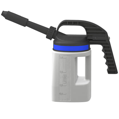 LubriFlex PE universal filling can, with 2 spouts, capacity 2 l.