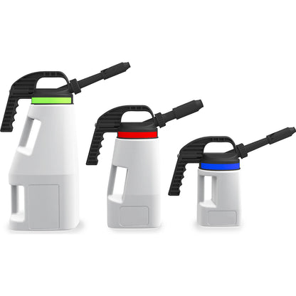 LubriFlex PE universal filling can, with 2 spouts, capacity 10 l.