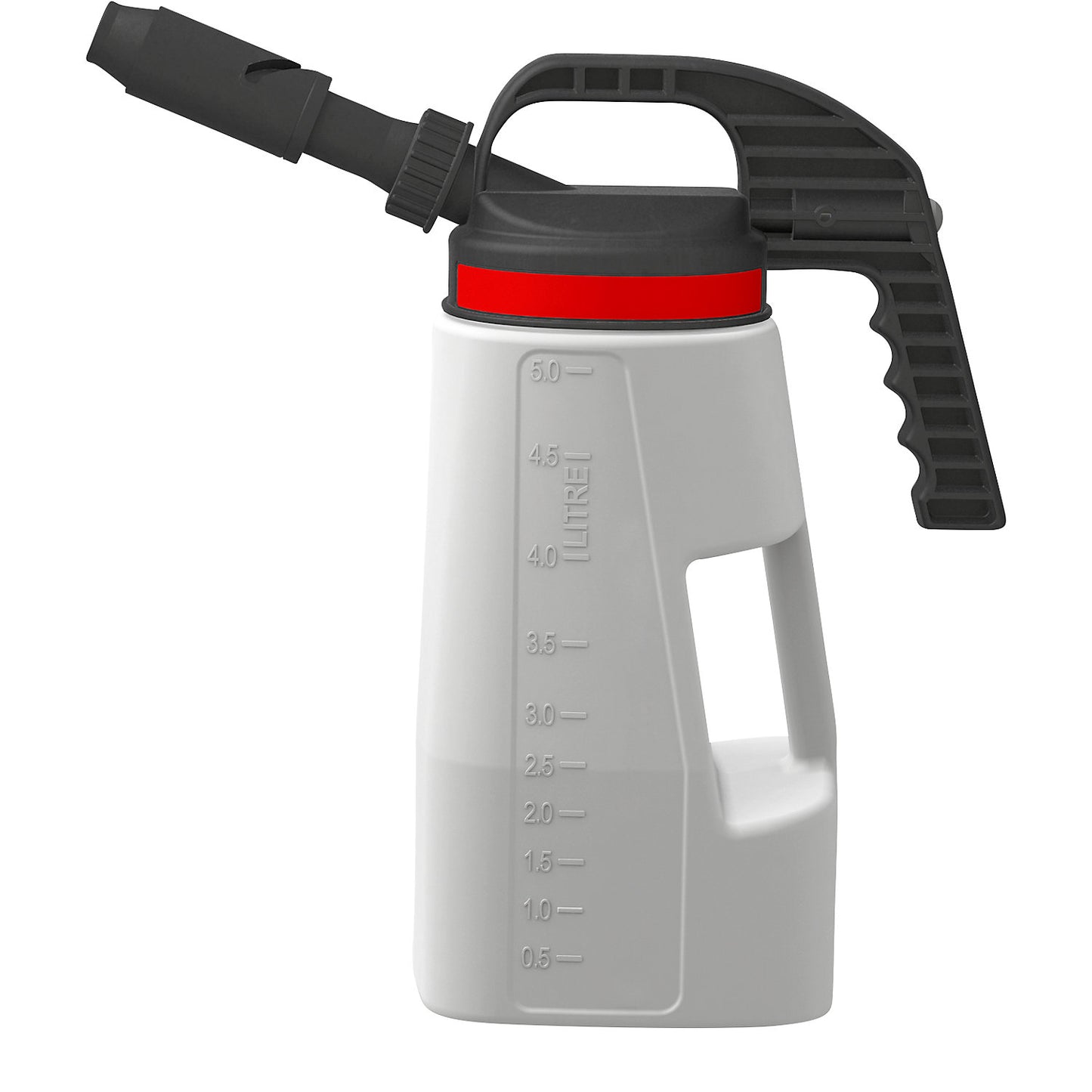 LubriFlex PE universal filling can, with 2 spouts, capacity 5 l.
