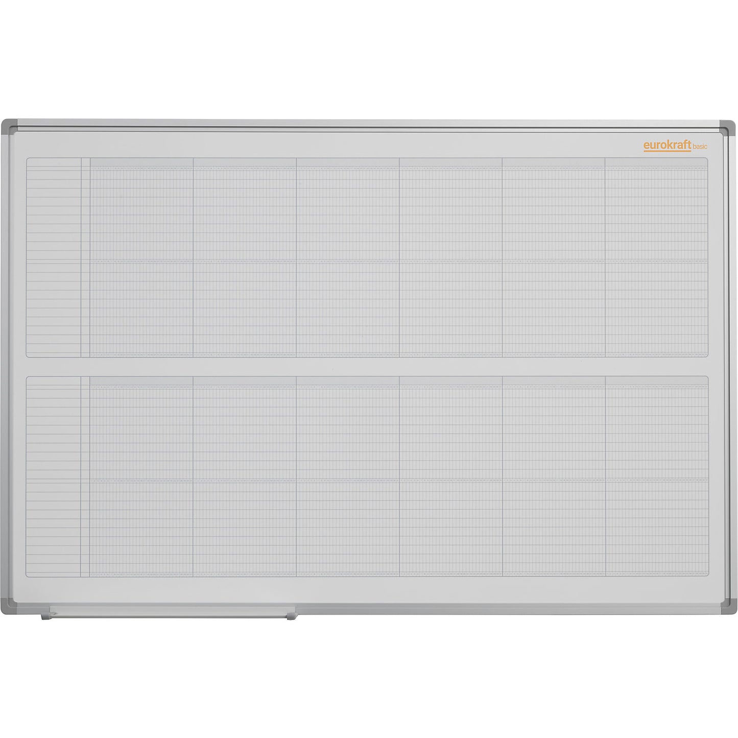 Yearly planner, neutral, with 365 day divisions, WxH 1200 x 900 mm.