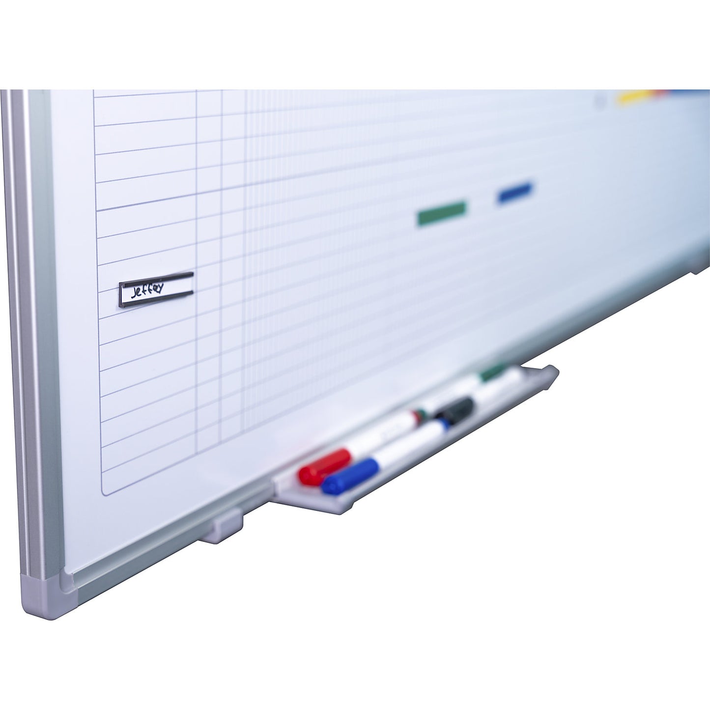 Yearly planner, neutral, with 365 day divisions, WxH 1200 x 900 mm.