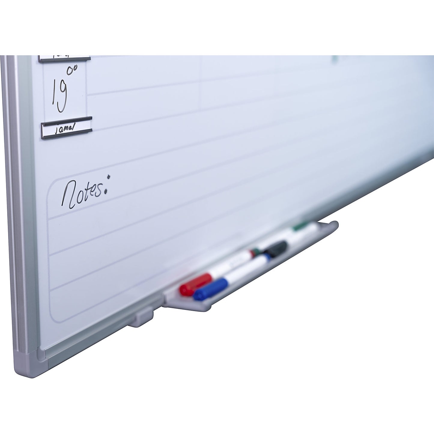 Weekly planner, neutral, with 7 day divisions, WxH 900 x 600 mm.