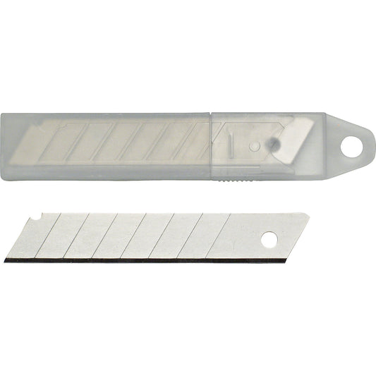 Replacement blades, for MAULtool safety cutters, COMFORT, PROFESSIONAL, STANDARD M, PROFESSIONAL PLUS cutters, blade width 18 mm, pack of 240.