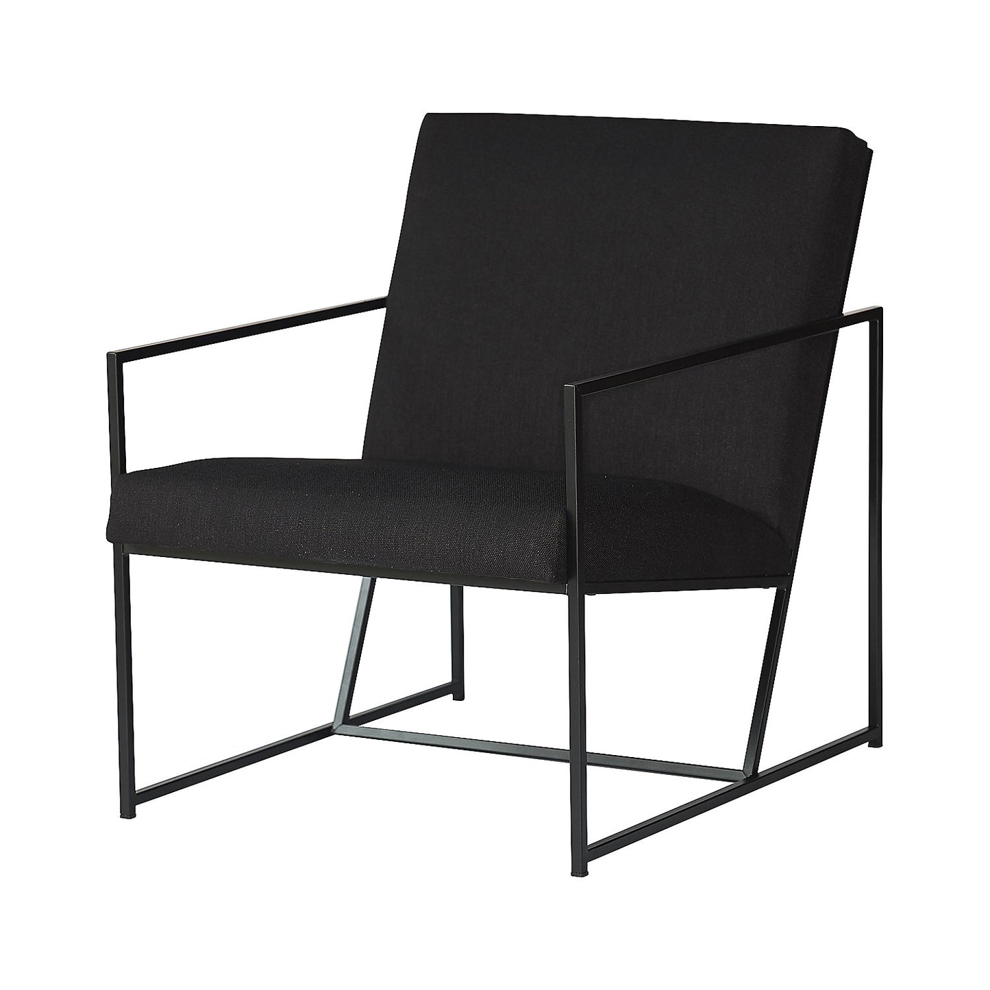 STYLE armchair, black frame, black.