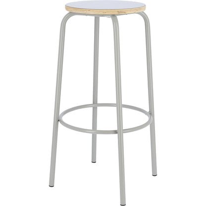 PARIS bar stool, seat height 750 mm, taupe.