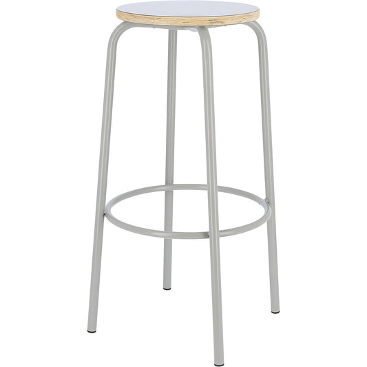 PARIS bar stool, seat height 750 mm, taupe.