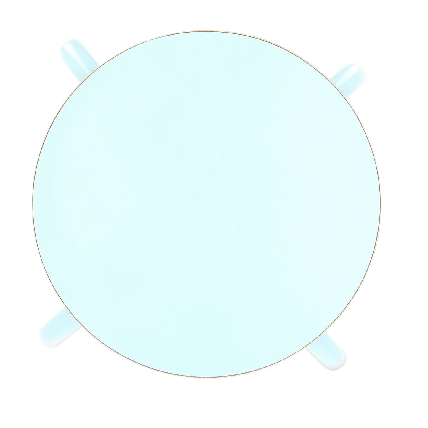 PARIS stool, seat height 460 mm, turquoise.
