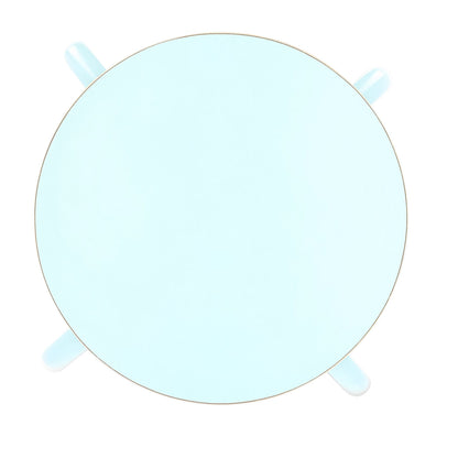 PARIS stool, seat height 460 mm, turquoise.
