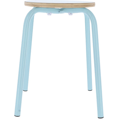 PARIS stool, seat height 460 mm, turquoise.