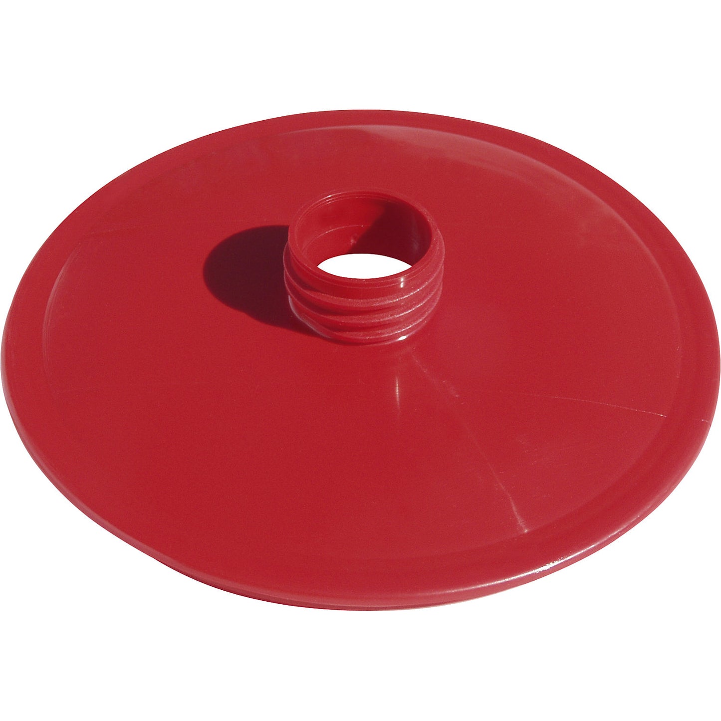 Inner lid part, red, Ø 120 mm.
