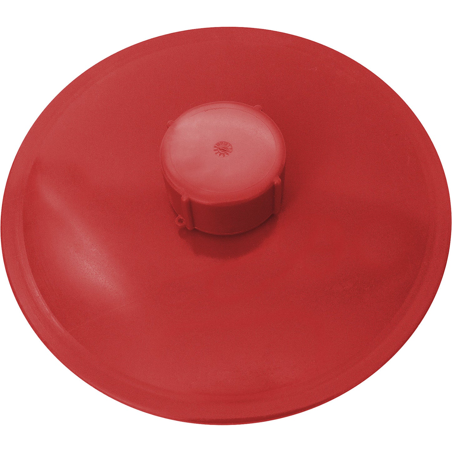 Inner lid part, red, Ø 200 mm.