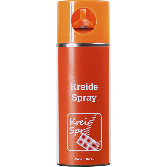 Chalk spray, capacity 400 ml, pack of 6, orange.