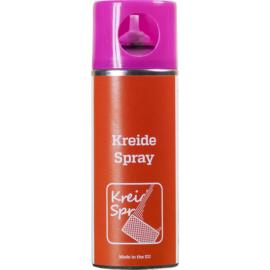 Chalk spray, capacity 400 ml, pack of 6, pink.