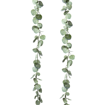 Eucalyptus garland, length 1800 mm, pack of 2, green.