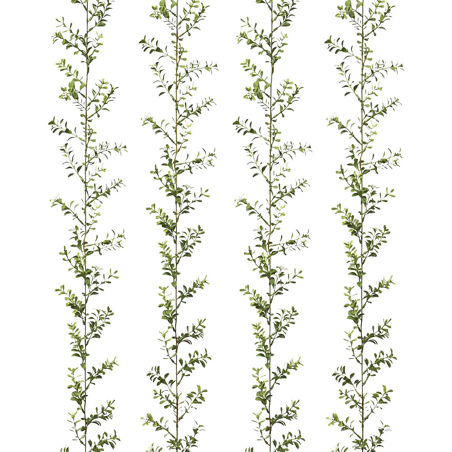 Boxwood garland, pack of 4, length 1800 mm, green.