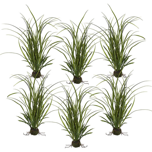 Meadow grass in a bale, pack of 6, height 530 mm.